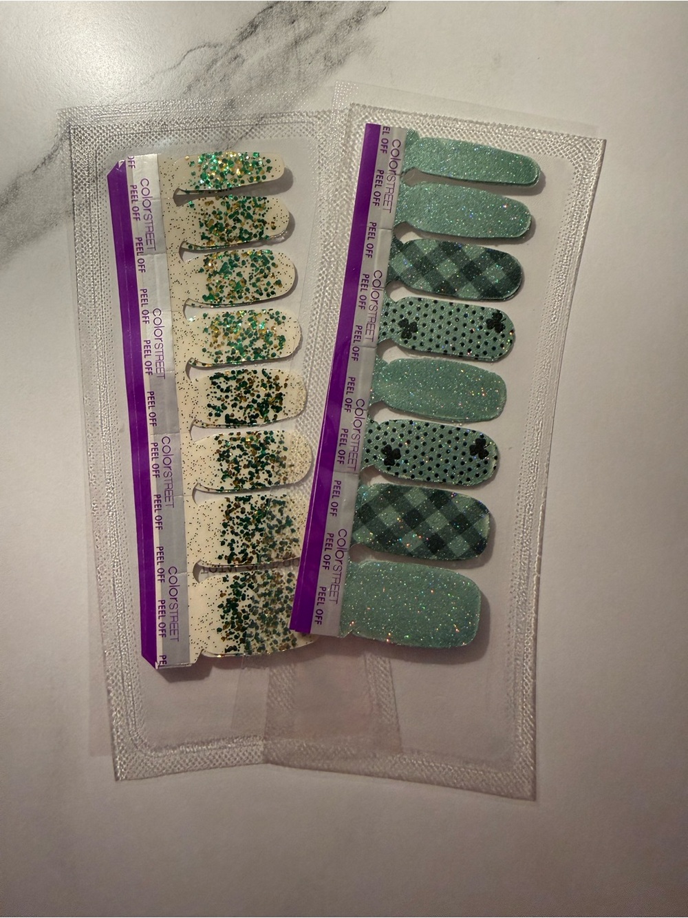 Color Street St. Patrick’s Day Set - Lot of 2